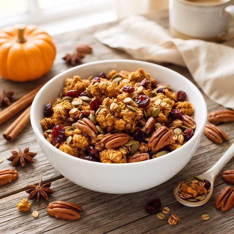 Easy Pumpkin Granola Recipe