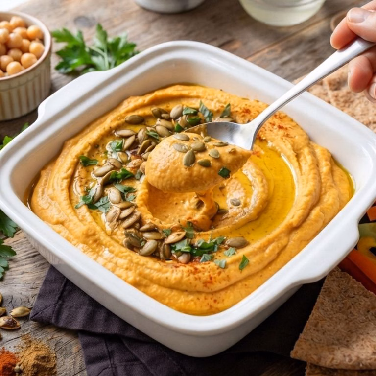 Easy Pumpkin Hummus Recipe
