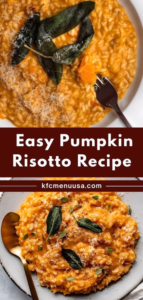 Easy Pumpkin Risotto Recipe