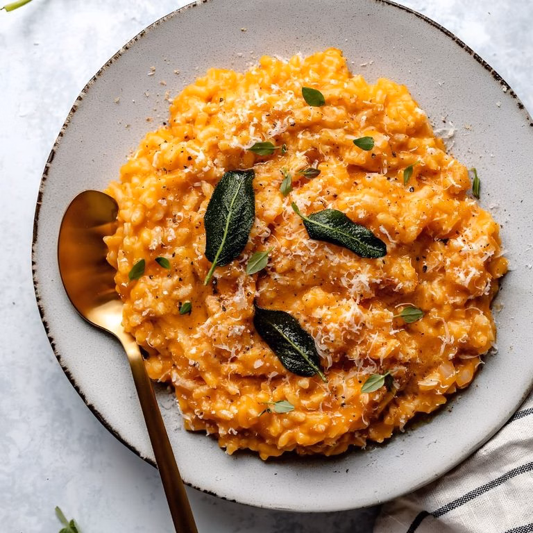 Easy Pumpkin Risotto Recipe