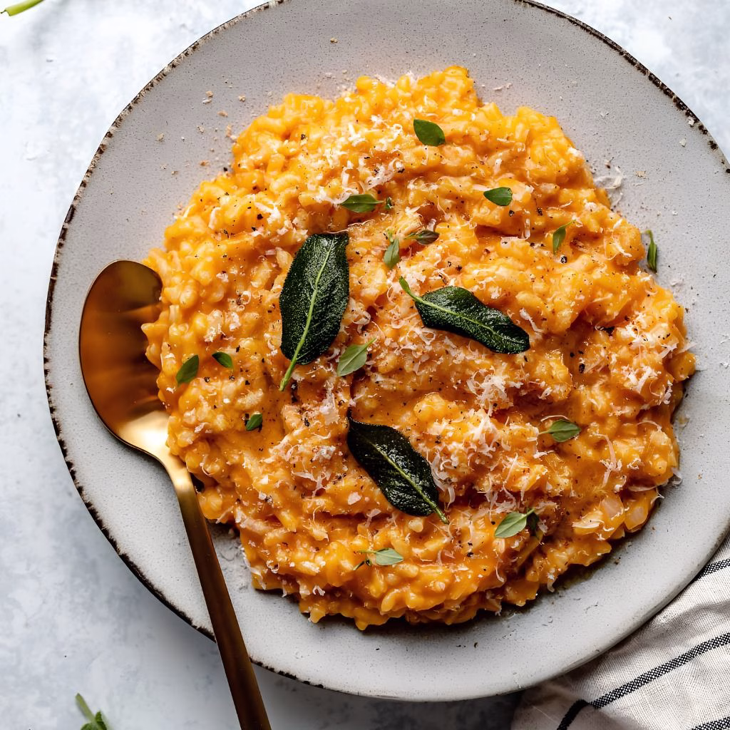 Easy Pumpkin Risotto Recipe