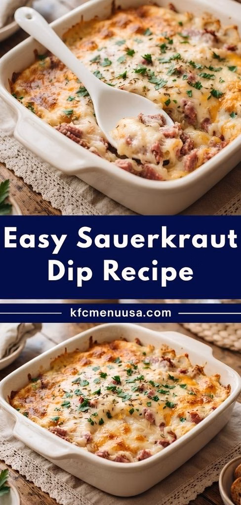 Easy Sauerkraut Dip Recipe