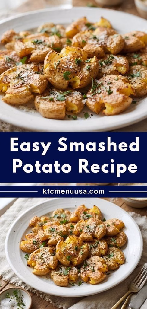 Easy Smashed Potato Recipe