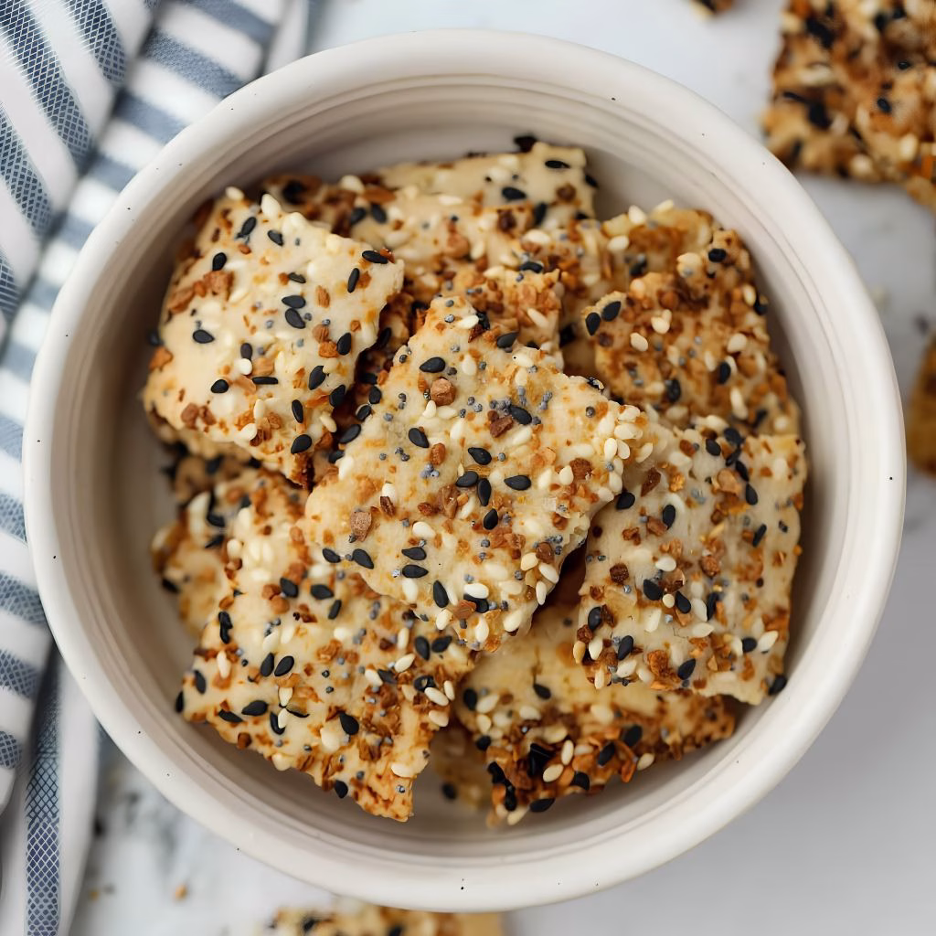 Easy Sourdough Crackers Recipe