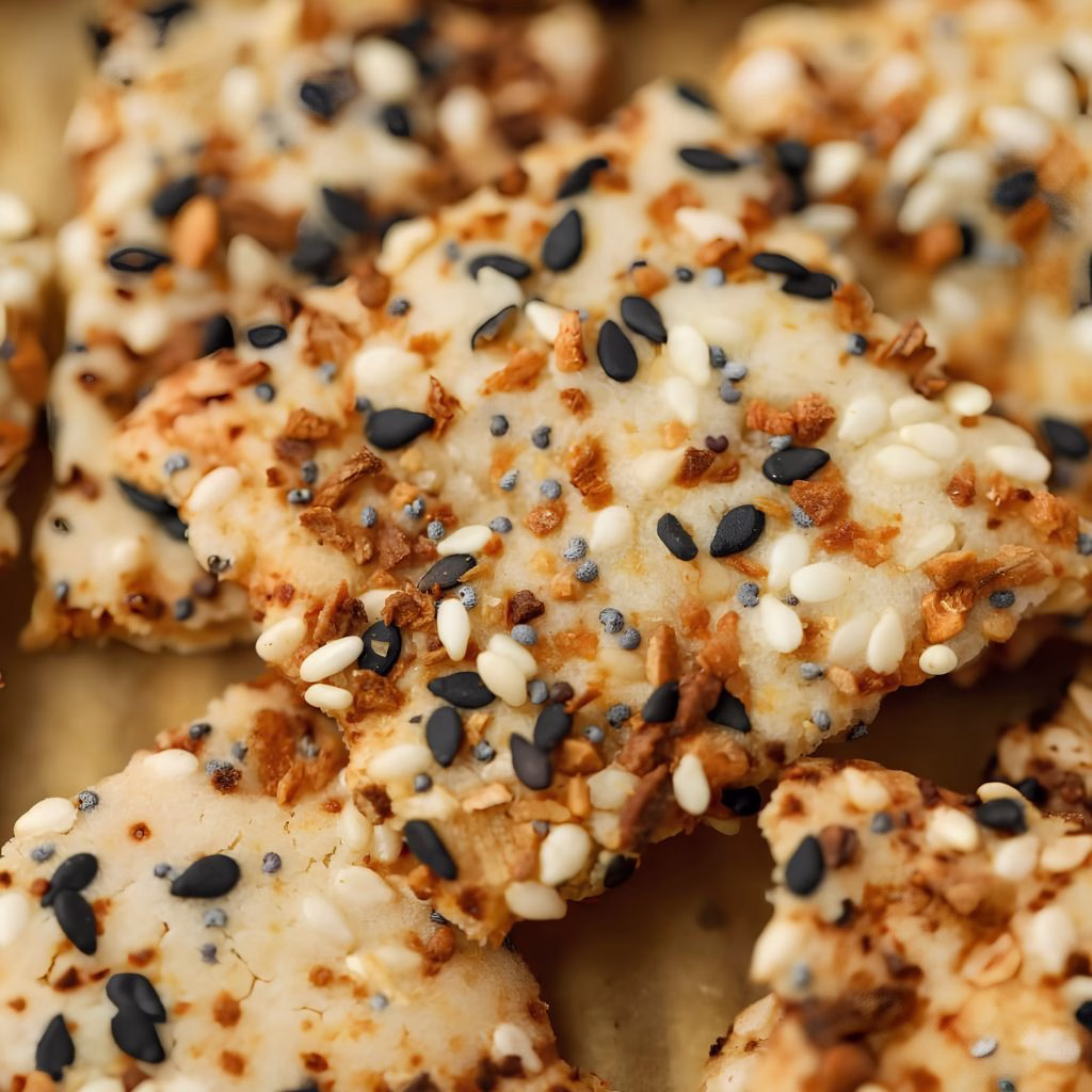 Easy Sourdough Crackers Recipe