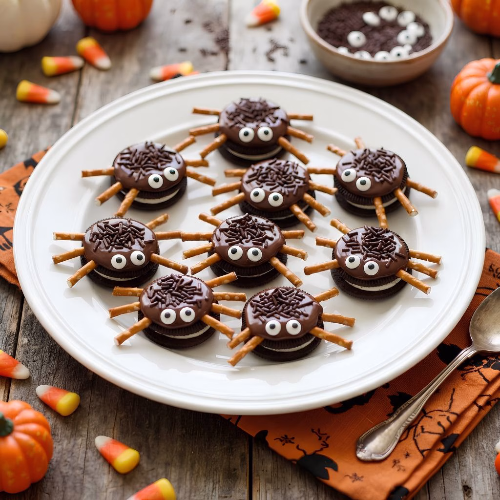 Easy Spider Oreo Cookie Recipe