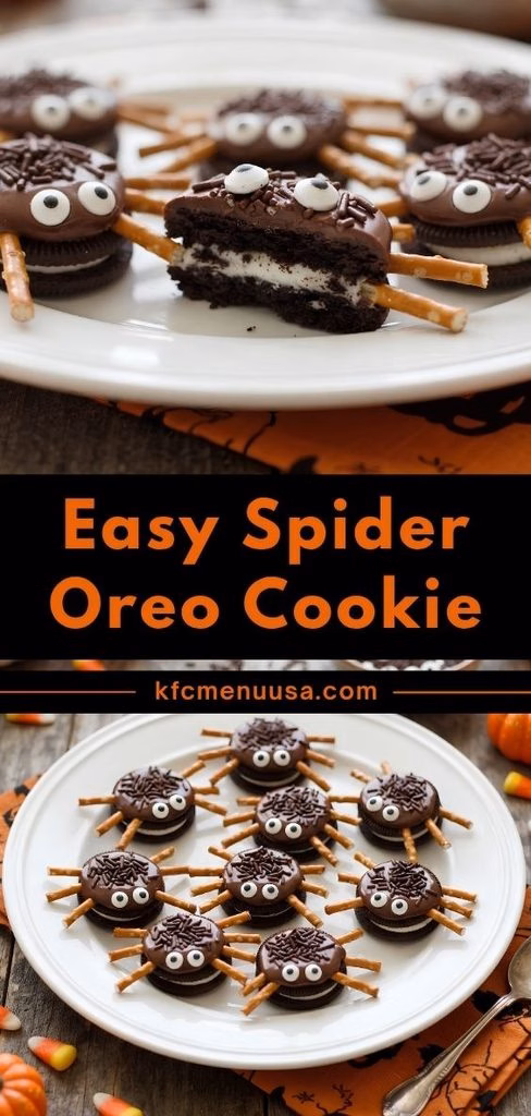 Easy Spider Oreo Cookie Recipe