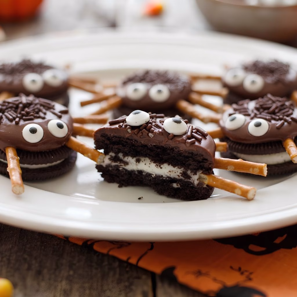 Easy Spider Oreo Cookie Recipe