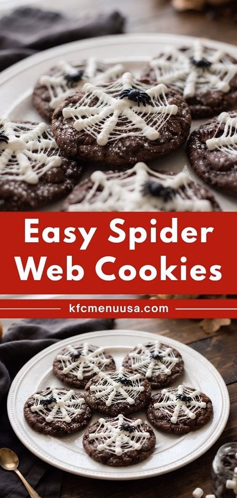 Easy Spider Web Cookies Recipe