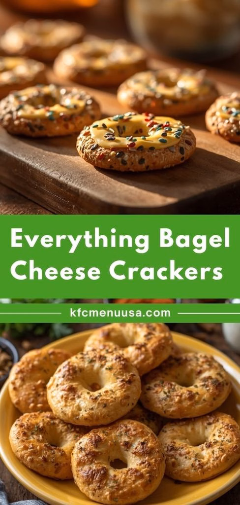 Everything Bagel Cheese Crackers Recipe