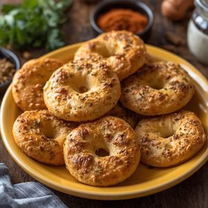 Everything Bagel Cheese Crackers Recipe