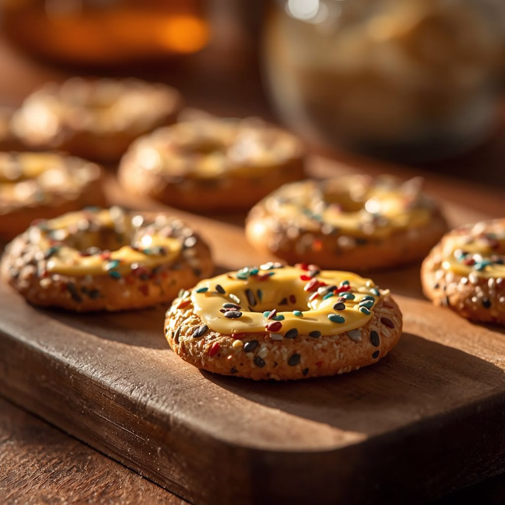 Everything Bagel Cheese Crackers Recipe