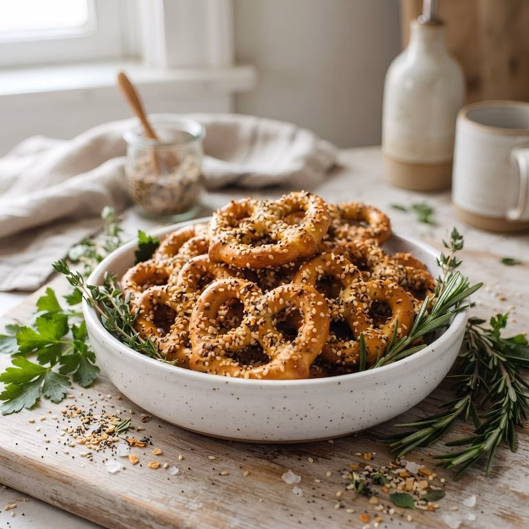 Everything Bagel Pretzels Recipe
