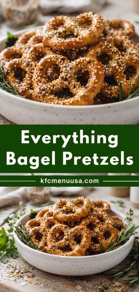 Everything Bagel Pretzels Recipe