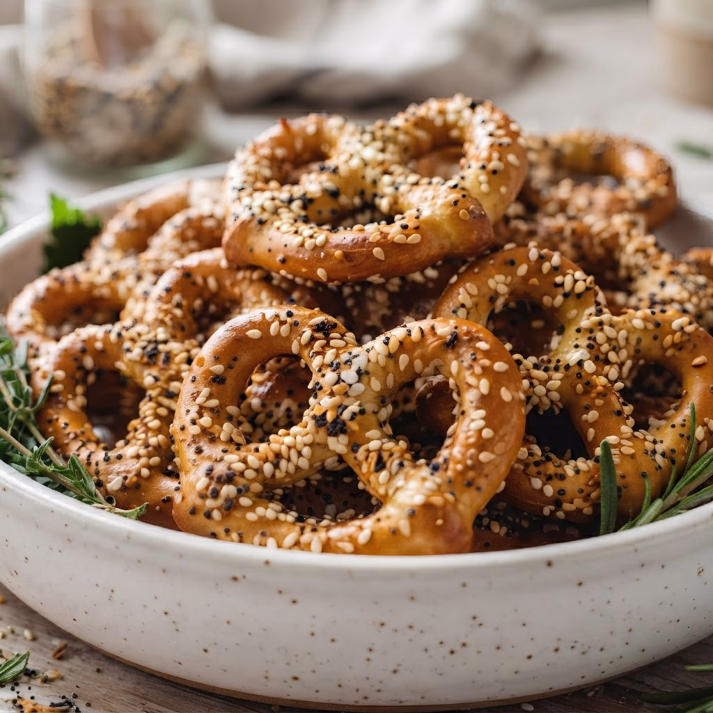 Everything Bagel Pretzels Recipe