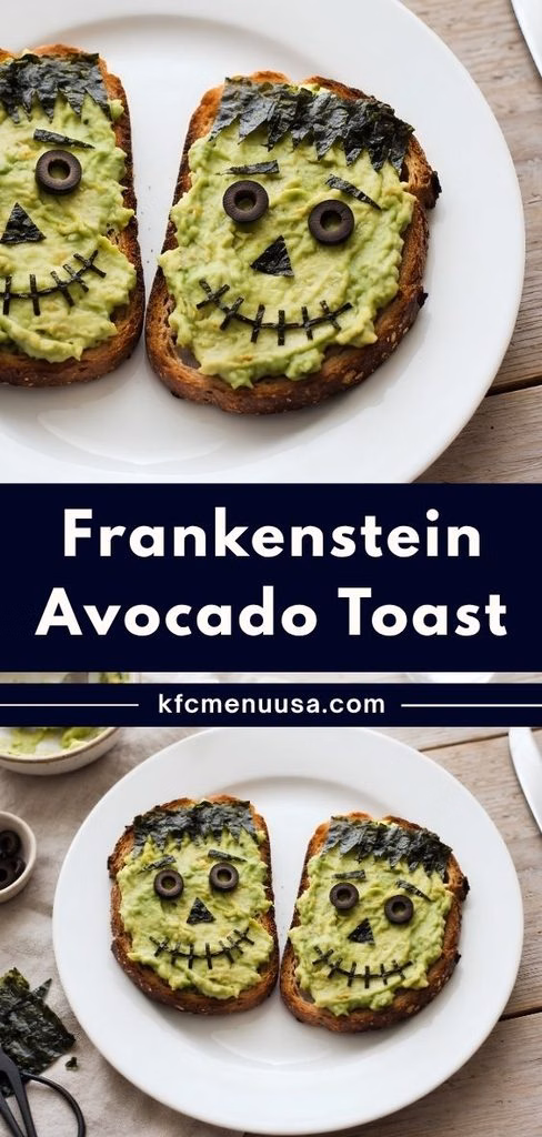 Frankenstein Avocado Toast Recipe