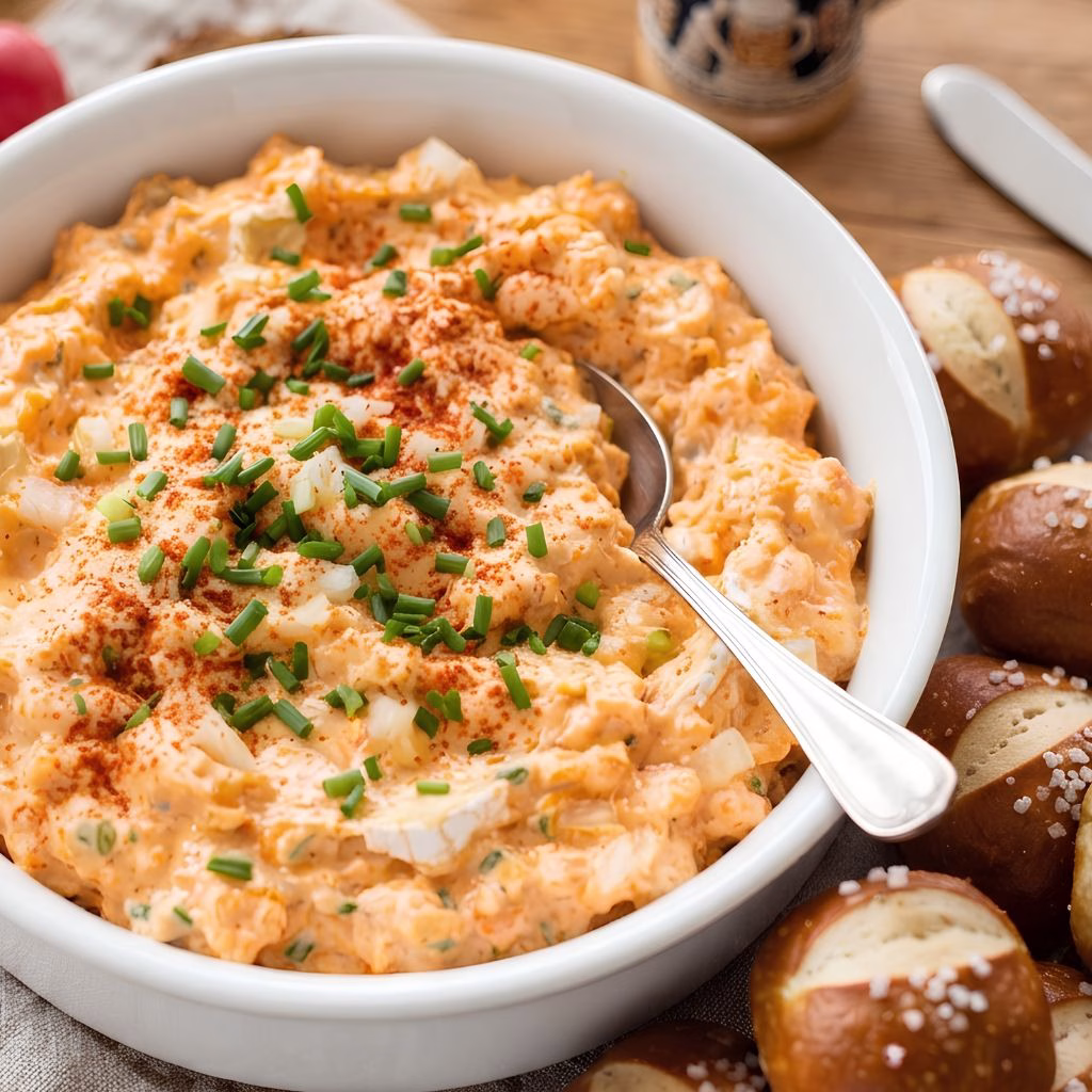 German Beer Cheese Dip Recipe