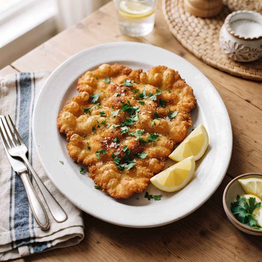 German Chicken Schnitzel Recipe