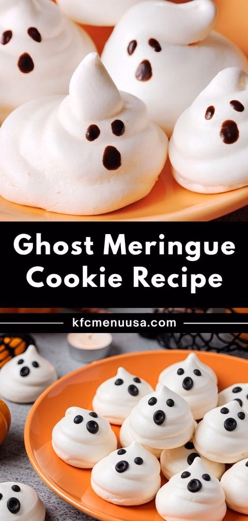Ghost Meringue Cookies Recipe
