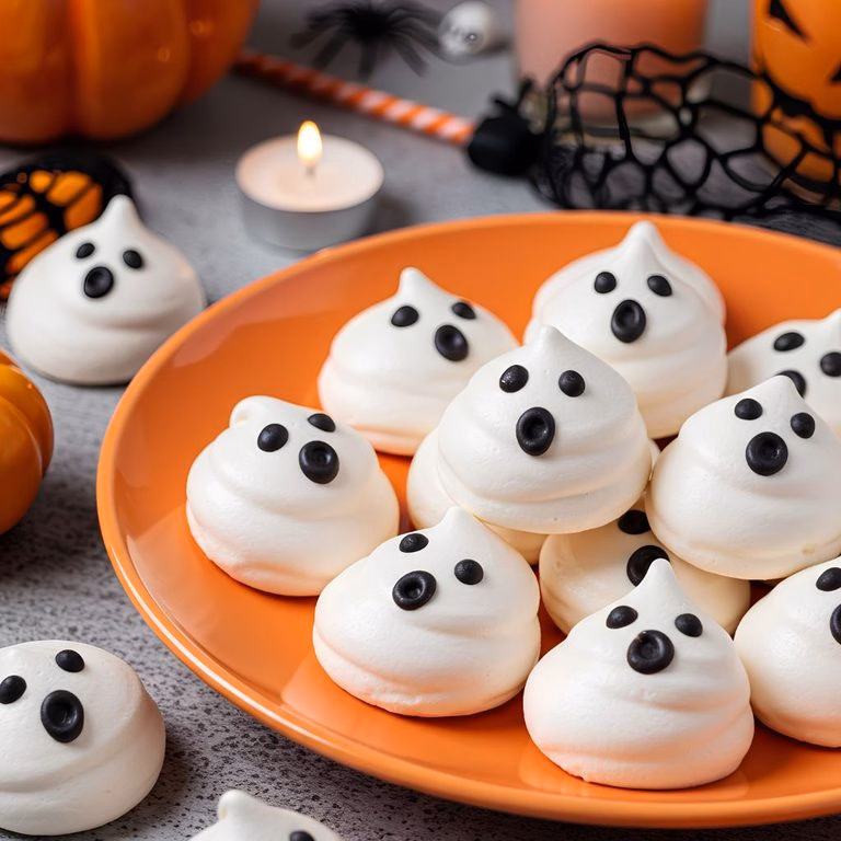 Ghost Meringue Cookies Recipe