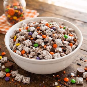 Gluten Free Halloween Puppy Chow Recipe