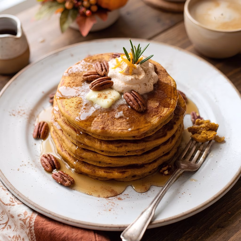 Gluten Free Pumpkin Pancakes Recipe