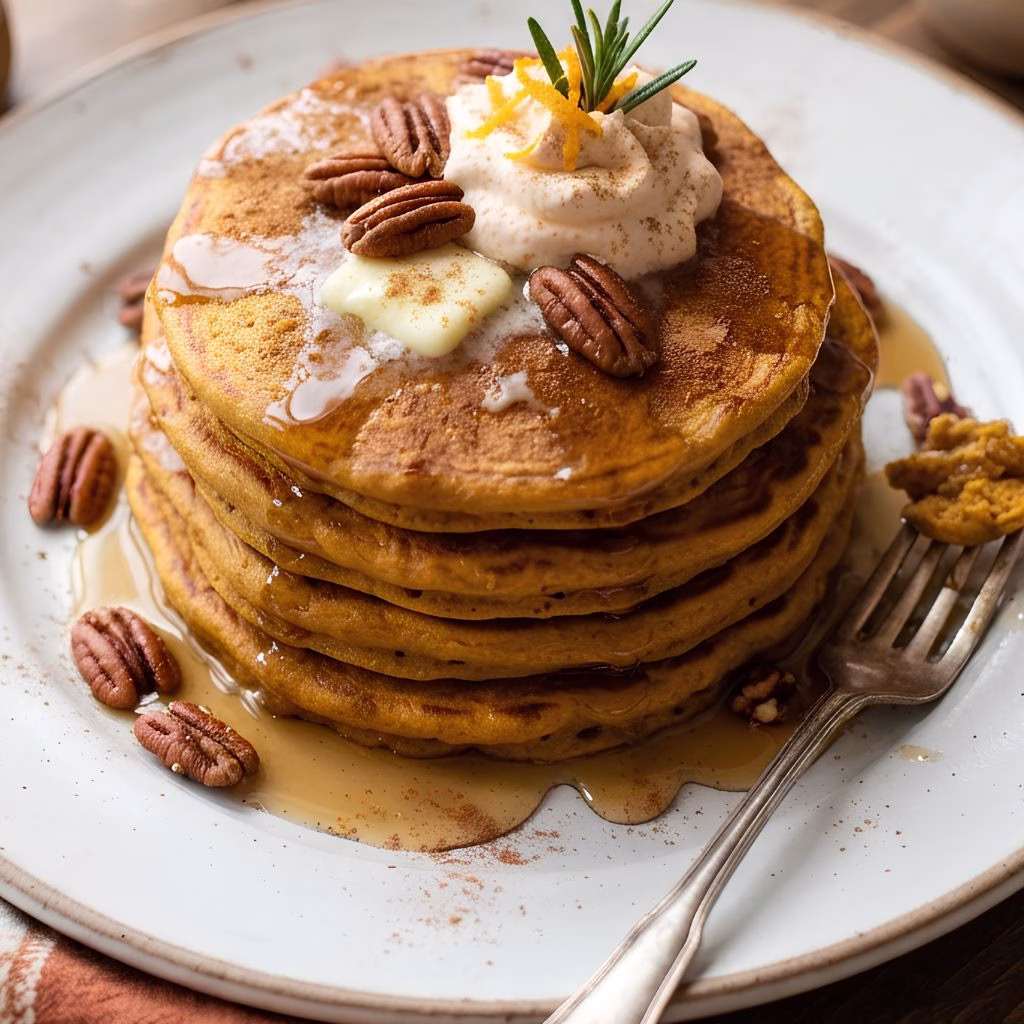 Gluten Free Pumpkin Pancakes Recipe