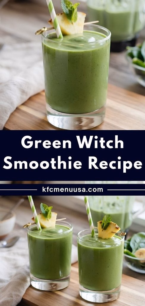 Green Witch Smoothie Recipe