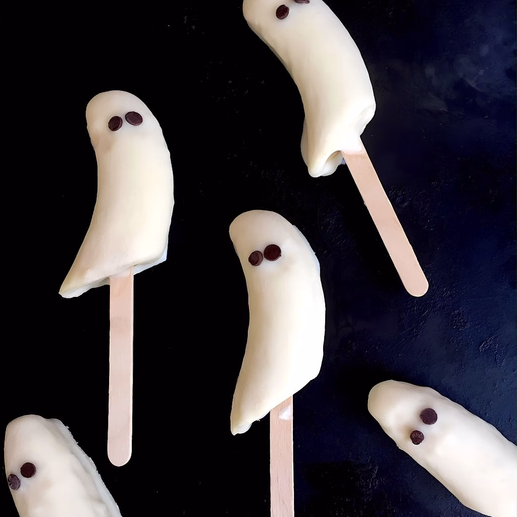 Halloween Banana Ghosts Recipe