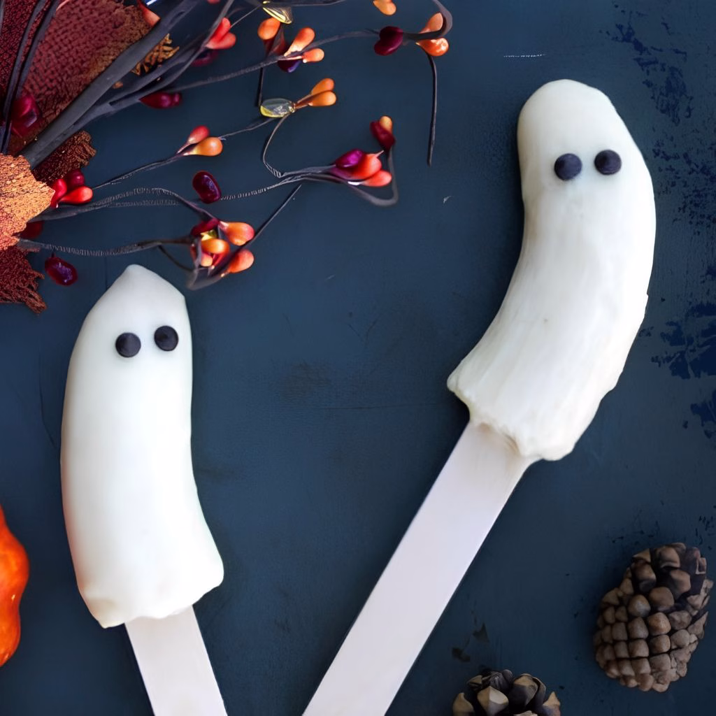 Halloween Banana Ghosts Recipe