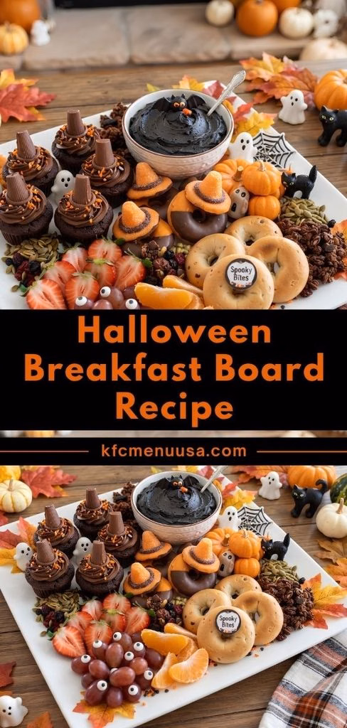 Halloween Breakfast Board Recipe