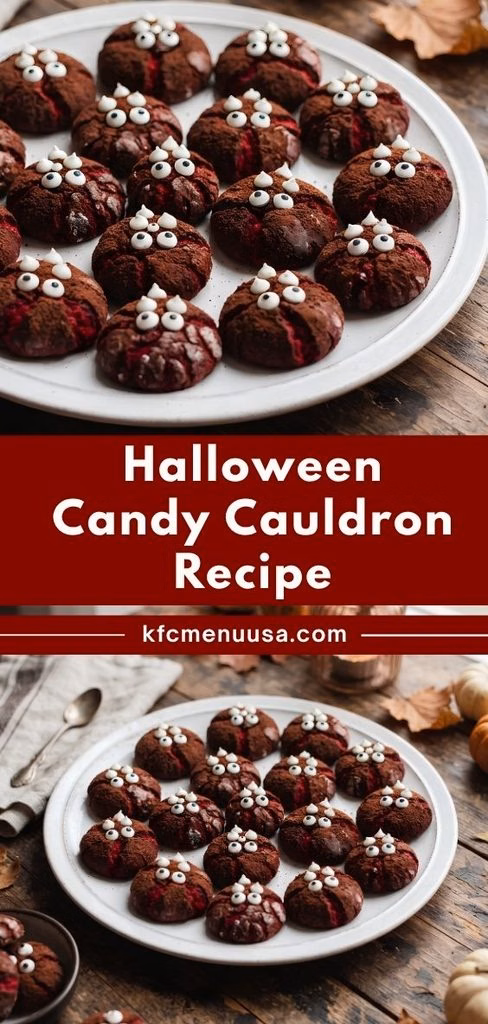 Halloween Candy Cauldron Cookies Recipe