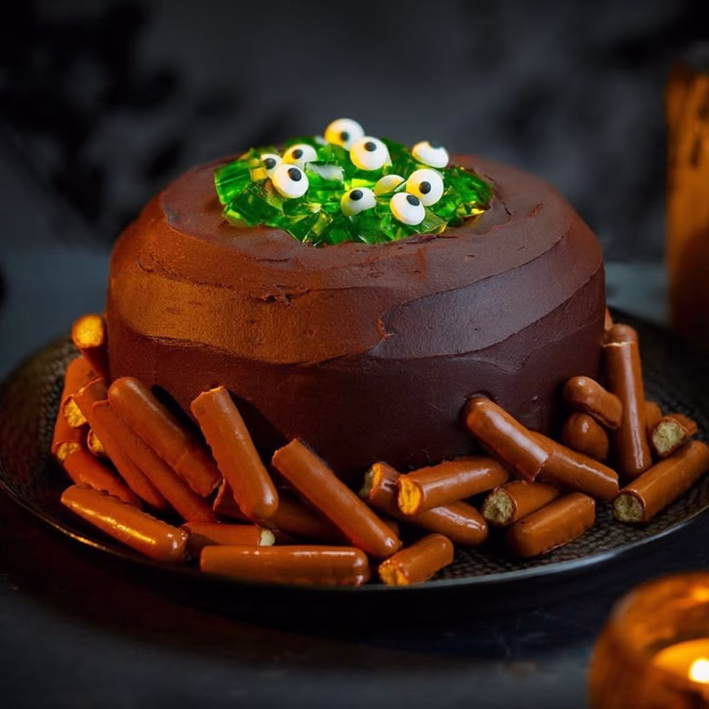 Halloween Cauldron Cake Recipe