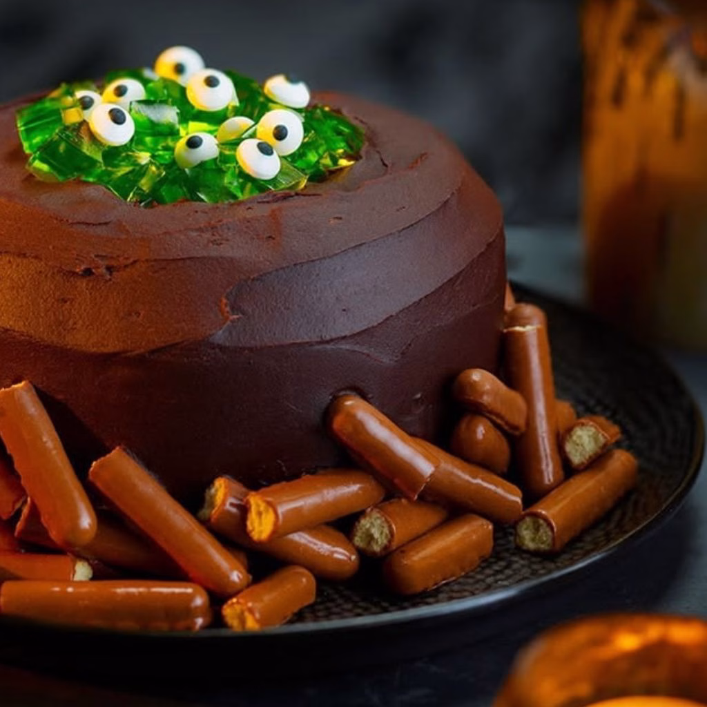 Halloween Cauldron Cake Recipe