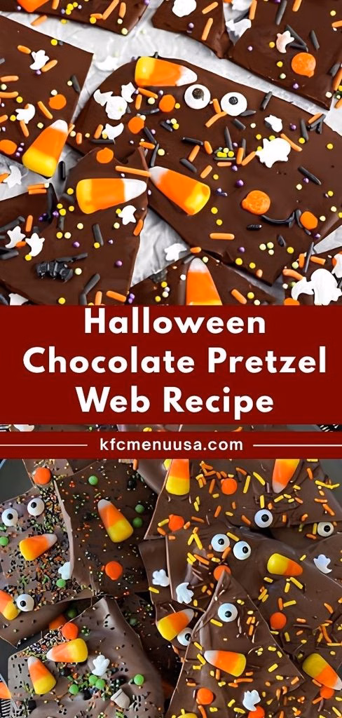 Easy Halloween Candy Bark Recipe