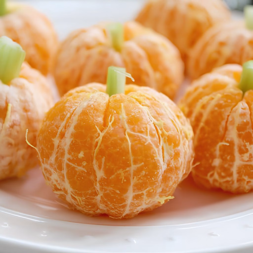 Halloween Clementine Pumpkin Recipe