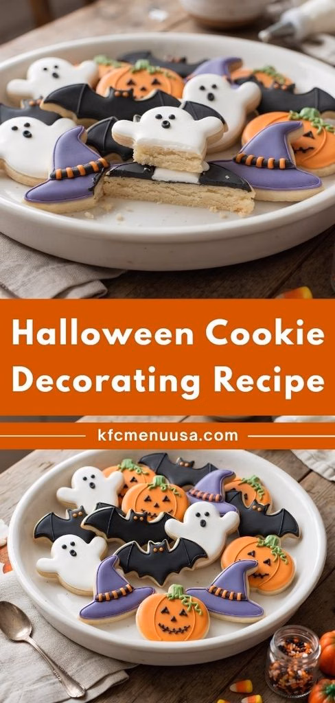 Easy Halloween Cookie Decorating Recipe