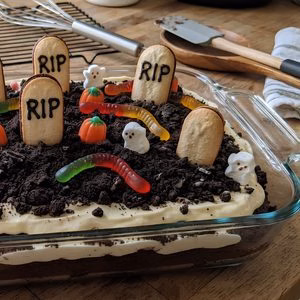 Halloween Dirt Cake Recipe