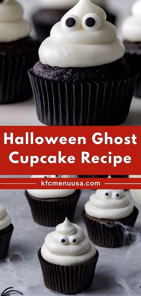 Halloween Ghost Cupcakes Recipe