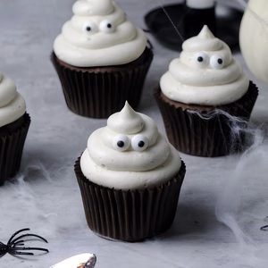 Halloween Ghost Cupcakes Recipe