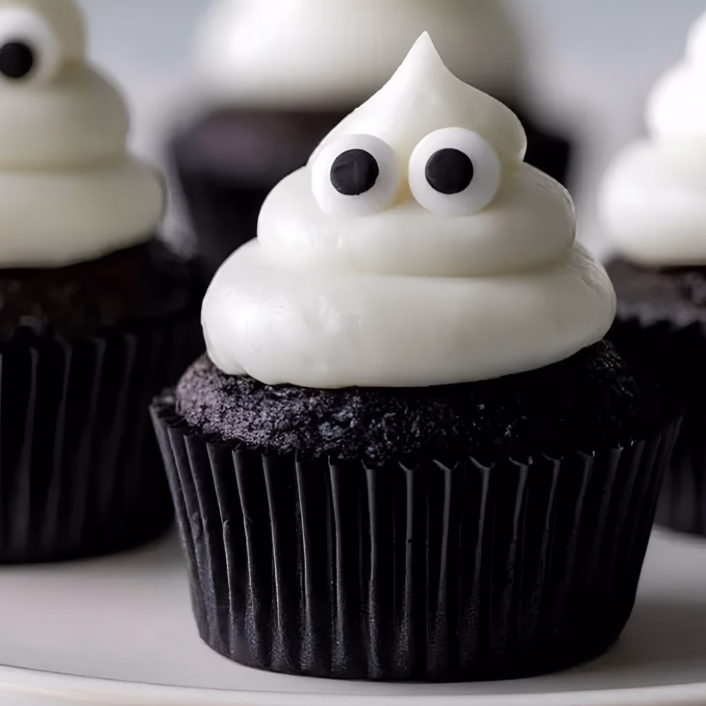 Halloween Ghost Cupcakes Recipe