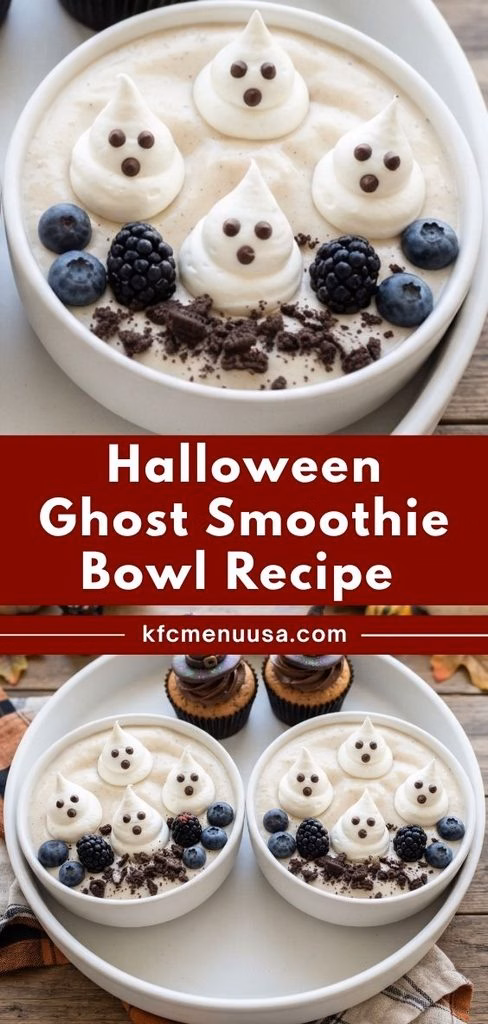 Halloween Ghost Smoothie Bowl Recipe