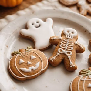 Halloween Gingerbread Cookies Recipe