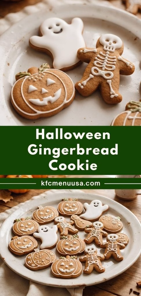Halloween Gingerbread Cookies Recipe