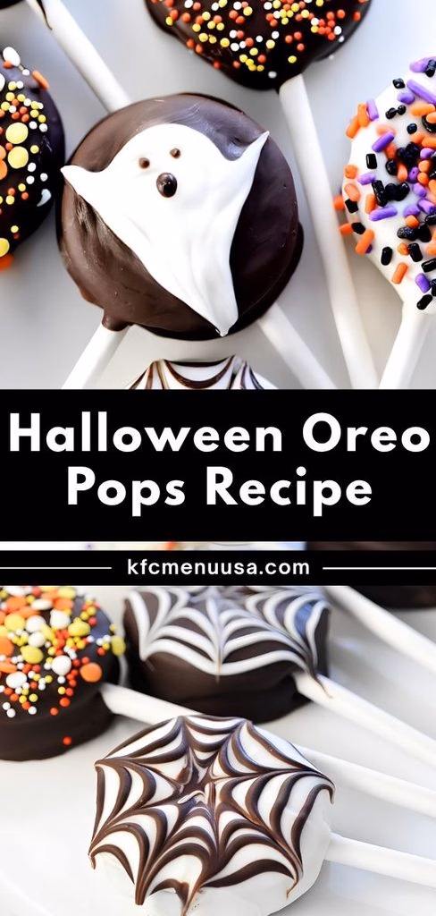 Halloween Oreo Pops Recipe