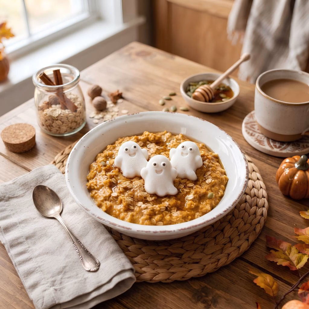 Halloween Overnight Oats Recipe