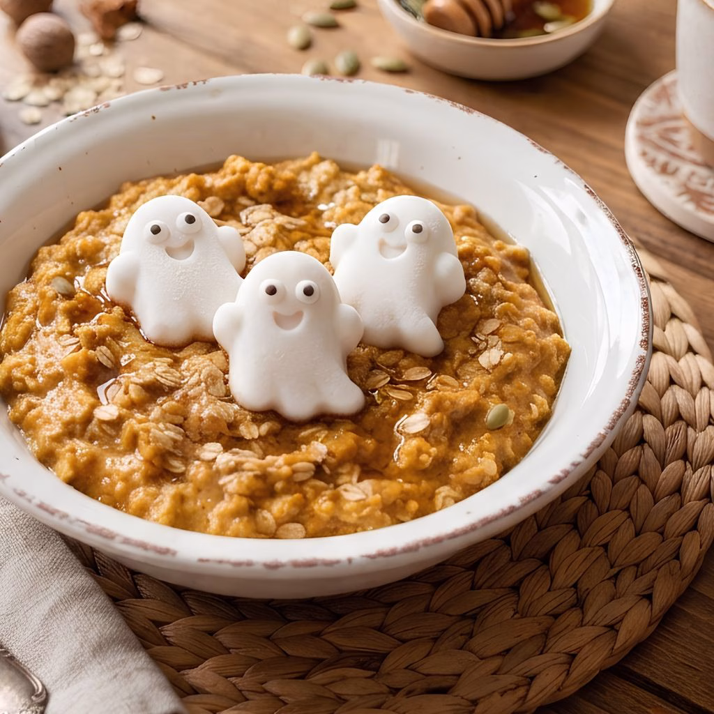 Halloween Overnight Oats Recipe