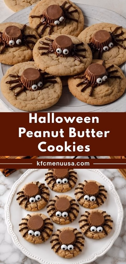 Halloween Peanut Butter Cookies Recipe