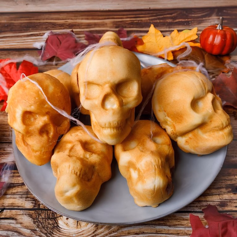 Halloween Pizza Skulls Recipe