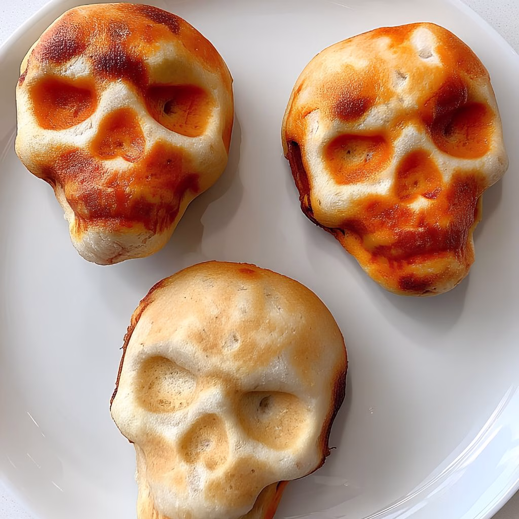 Halloween Pizza Skulls Recipe
